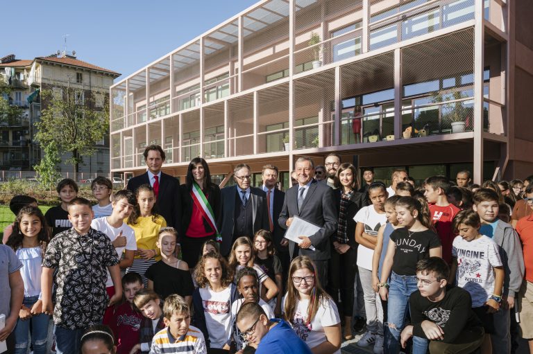 The inauguration of two completely renovated schools in Turin Fondazione Agnelli