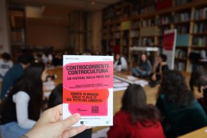 Foto della locandina del festival Controcorrente Controcultura