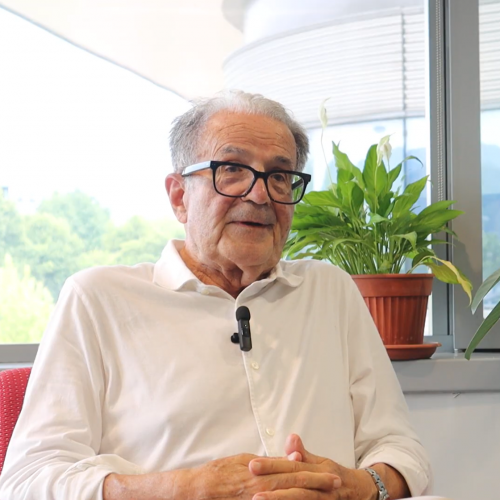 Foto ritratto di Romano Prodi